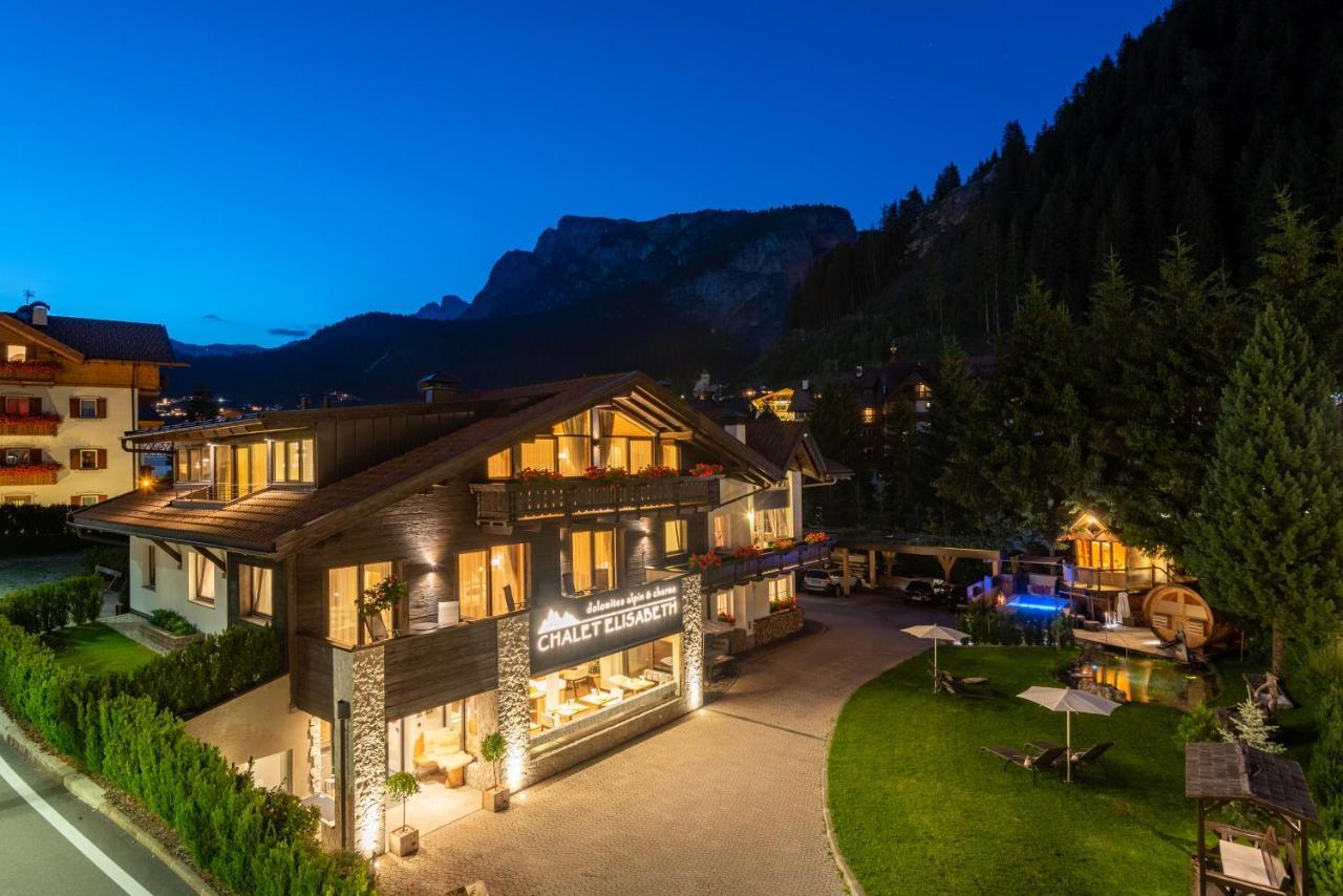 Chalet Elisabeth Dolomites Alpin & Charme Hotel Селва ди Вал Гардена Екстериор снимка